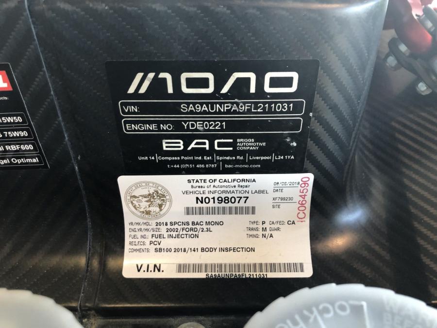 Логотип BAC Mono 2016 года  (фото 121 из 124)